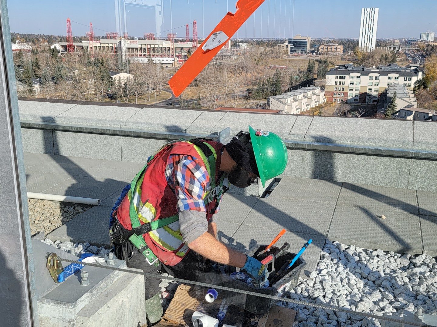 green roof calgary cancer