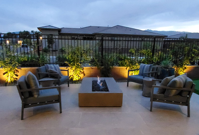 landscape and backyard lighting